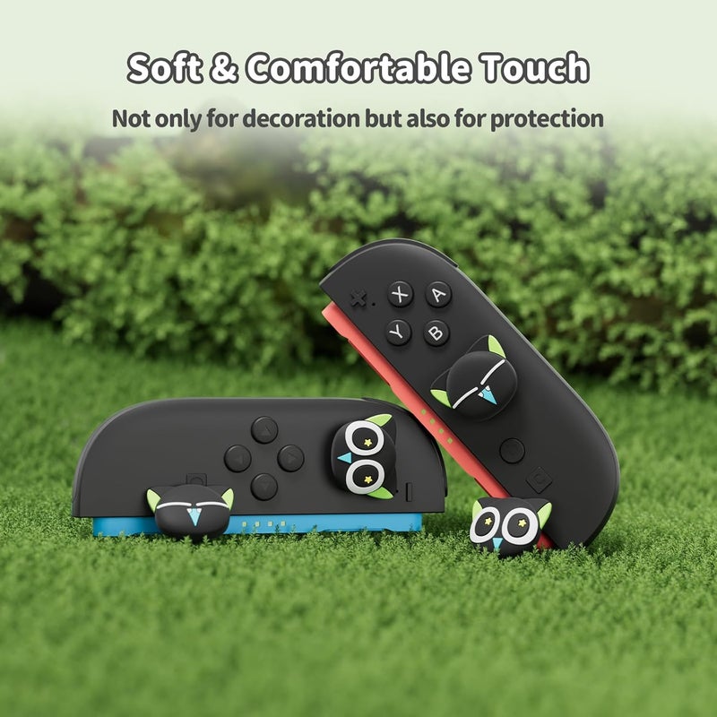 GEEKSHARE Thumb Grip Caps Compatible with Switch 2, Silicone Thumb Grip Caps for Switch 2025, 4pcs - The HEI Series - Image 4